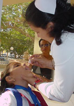 Inició Ciego de Ávila campaña de vacunación antipoliomielitis