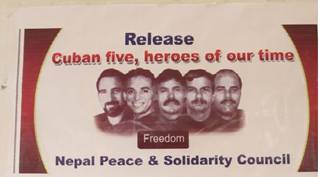 Encuentro solidario en Nepal por la liberación de los Cinco Héroes