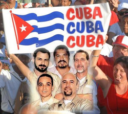 Afirma presidente del parlamento cubano que caso de Los Cinco debe interesar a los pacifistas