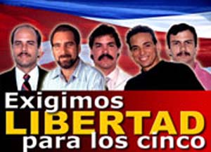 Latinoamericanos exigen pronto regreso de Los Cinco