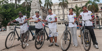 Arrancó el «bicicletazo» solidario