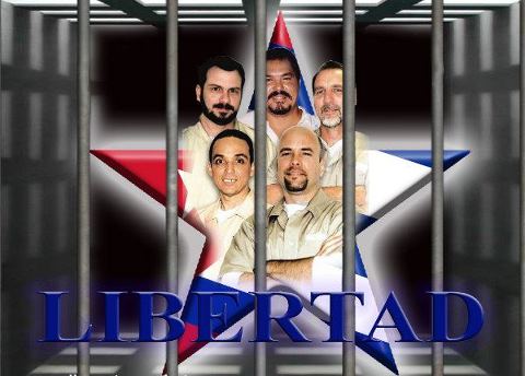 Alertan sobre estado de antiterroristas cubanos presos en EE.UU.