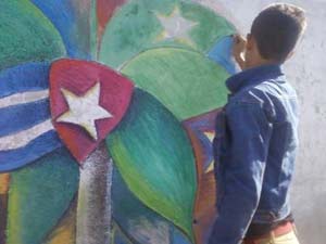 Jóvenes artistas cubanos exigen fin de la injusticia contra Los Cinco